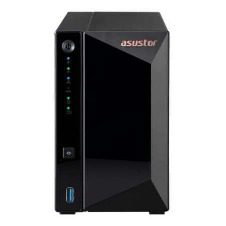 DRIVESTOR 2 Pro NAS 2ベイ Realtek RTD1296 クアッドコア 1.4GHz 2GB DDR4 2.5 Gigabit Ethernet (2.5G/1G/100M) x 1 USB 3.2 Gen 1 x3 Wake-on-LAN 3年保証