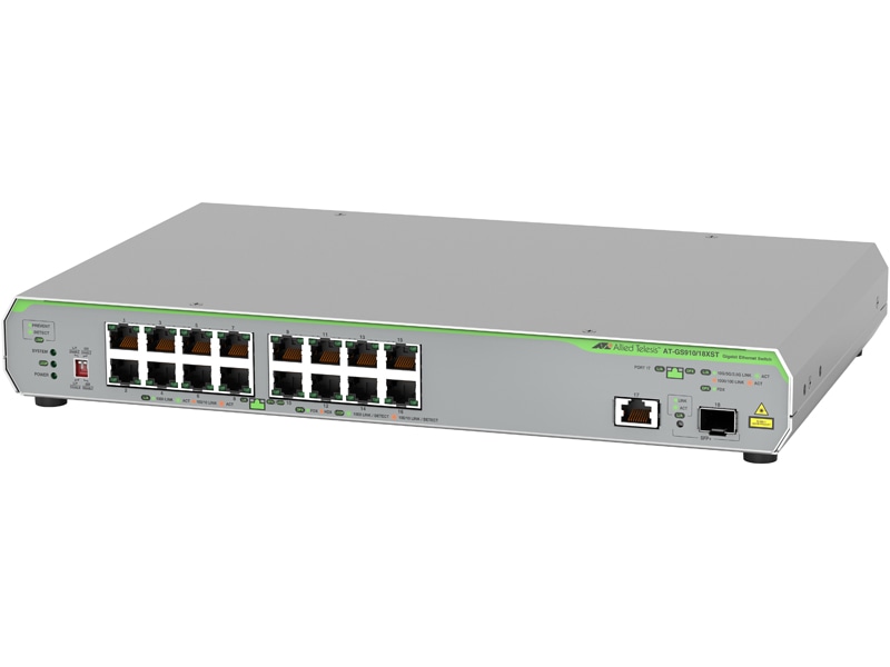 AT-GS910/18XST-Z5 レイヤー2スイッチ
