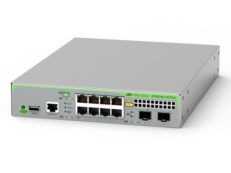 AT-SE240-10GTXm レイヤー2インテリジェント・スイッチ
