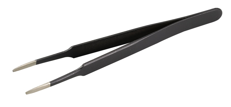 精密ピンセット 先丸