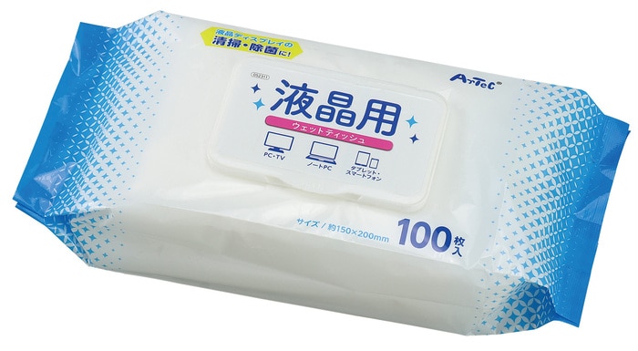 液晶用ウェットティッシュ 不織布