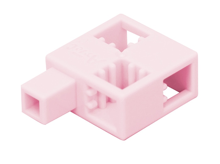 Artecブロック ハーフC 薄ピンク8pcsセット
