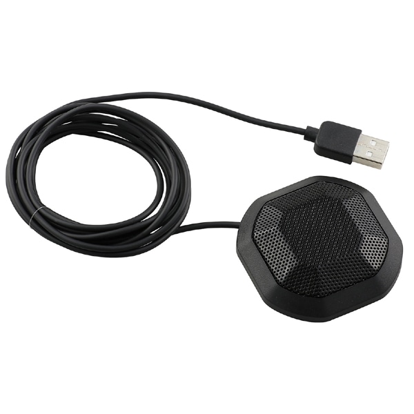 全指向性USBマイク（ミュート機能付）