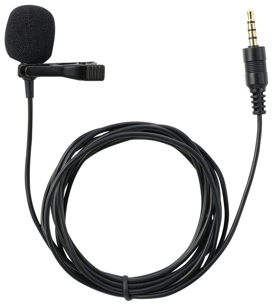 プラグピンマイク（オーディオ分配ケーブル付）