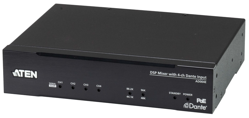 4ch Dante入力対応 DSPミキサー