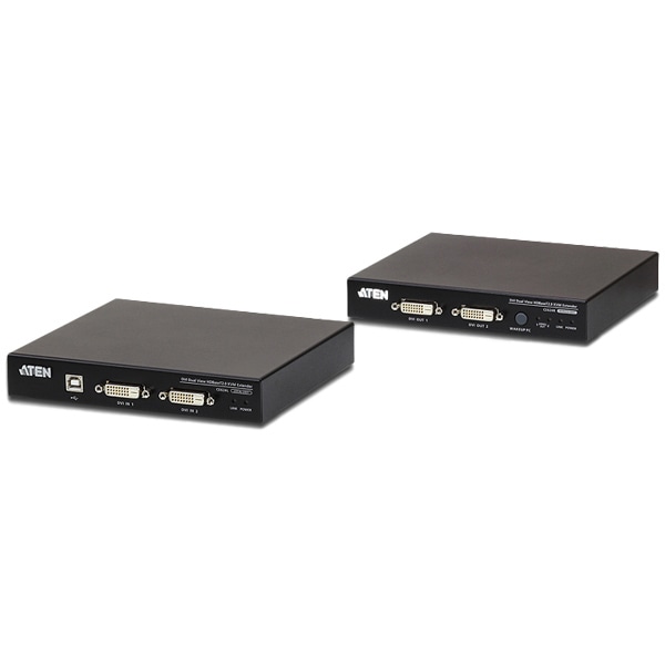 USB DVIデュアルディスプレイ HDBaseT 2.0 KVMエクステンダー