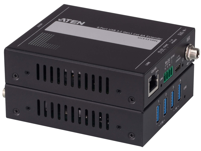 4ポートUSB 3.2 Gen 1 Cat 6A エクステンダー