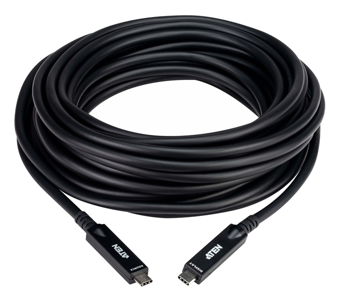 10m 4k60p DP alt mode 対応 USB-C ファイバーケーブル