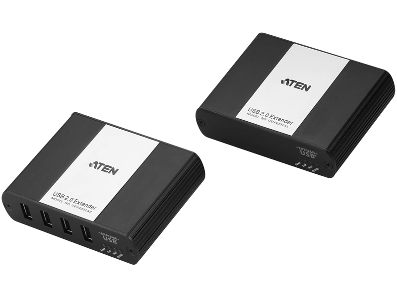 4ポート USB2.0 Cat5エクステンダー（最大100m延長）