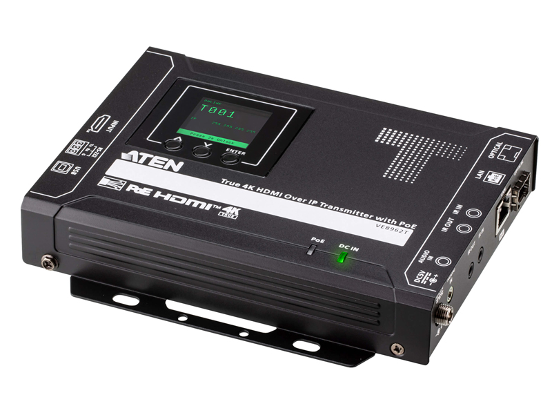 HDMI over IPトランスミッター（4K60p＆PoE対応）