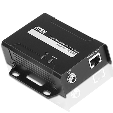 DisplayPortツイストペアケーブルエクステンダートランスミッター(4K対応)