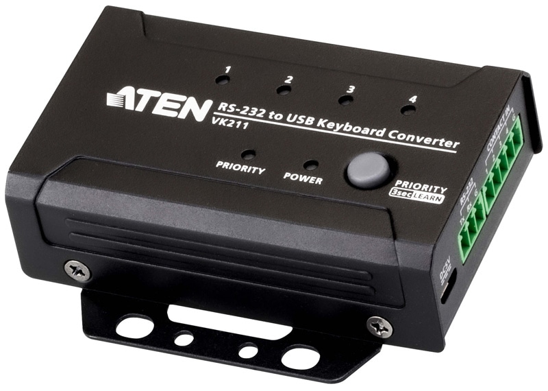 RS-232/接点 to USB キーボードコンバーター