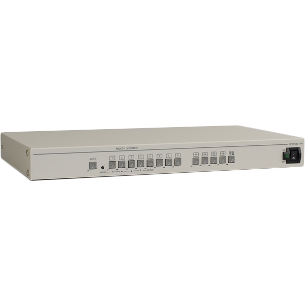8画面分割ユニット ワイドモニタ対応 マルチビューワ 8入力