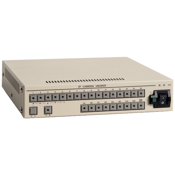 16画面IP分割ユニット 16チャンネルIPカメラビューワ