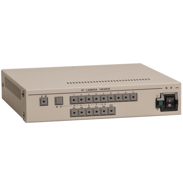 9画面IP分割ユニット 9チャンネルIPカメラビューワ