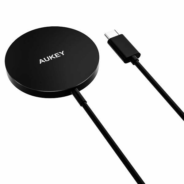 ワイヤレス充電器 MagSafe対応 Aircore 10W ブラック