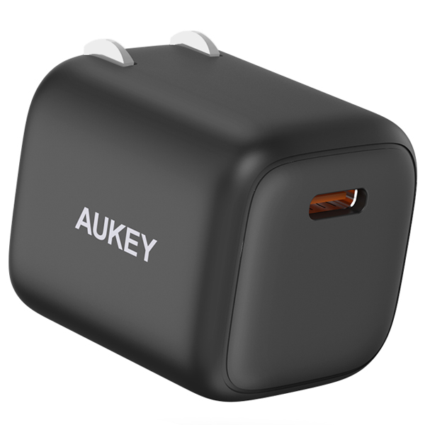 USB充電器 Omnia Mini 20W II PD対応 折りたたみ式 [USB-C 1ポート] ブラック