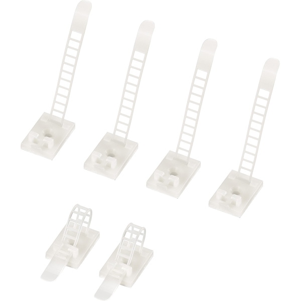 ケーブルベルト 6本用 ホワイト