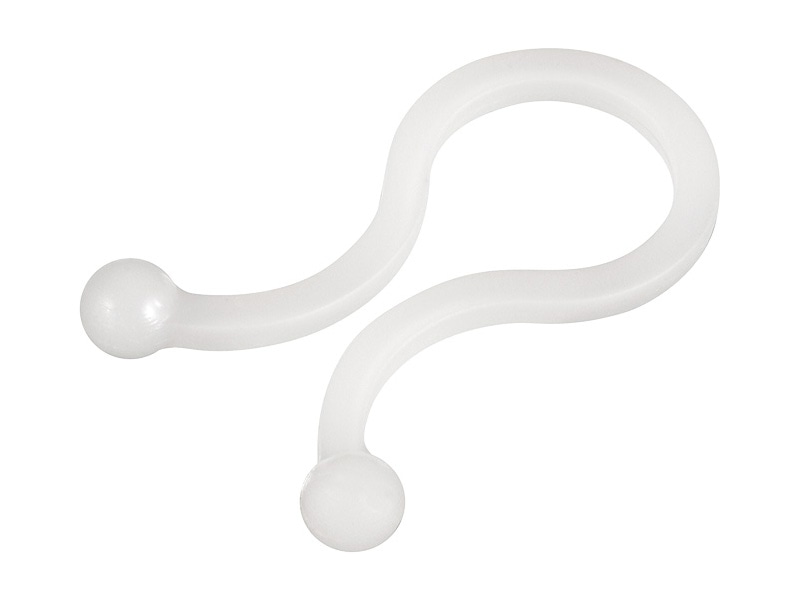 ケーブルクリップ25個入り 結束径11mm ホワイト