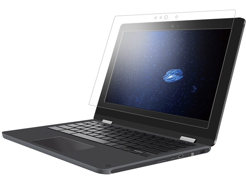 ASUS Chromebook Flip (C214MA)用フィルム ブルーライトカットスムース