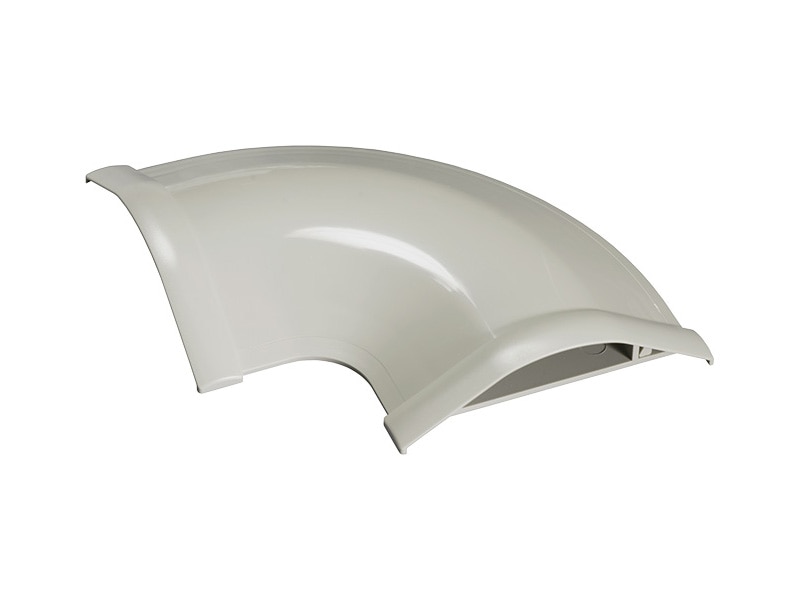 床用モール 曲がり 幅75mm用 グレー