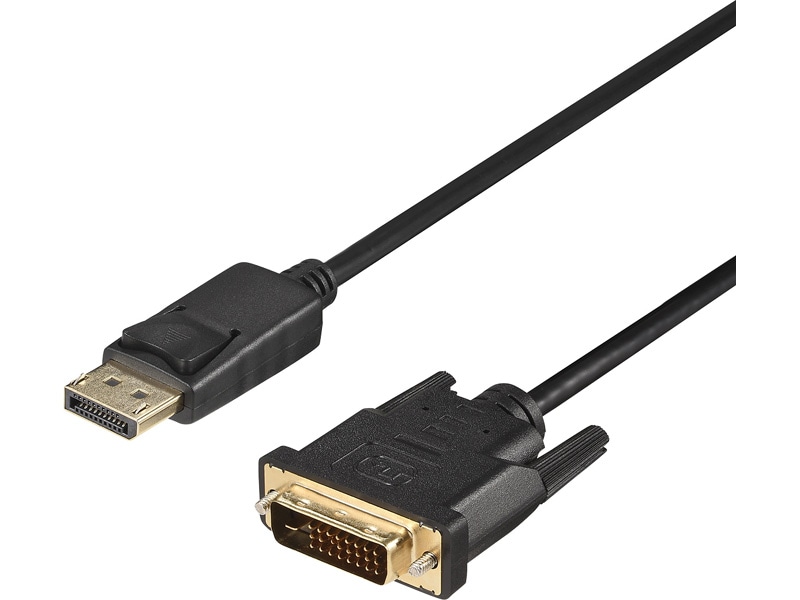 DP-DVI 変換ケーブル 2m ブラック