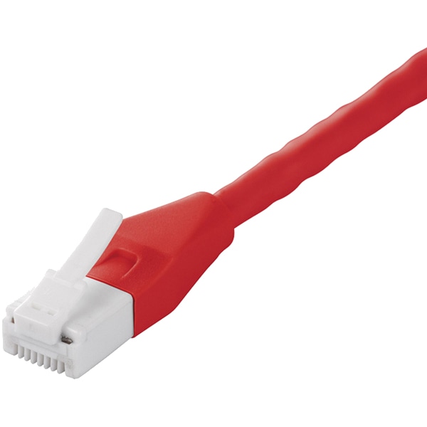 ツメの折れないCat5e LANケーブル 1m レッド