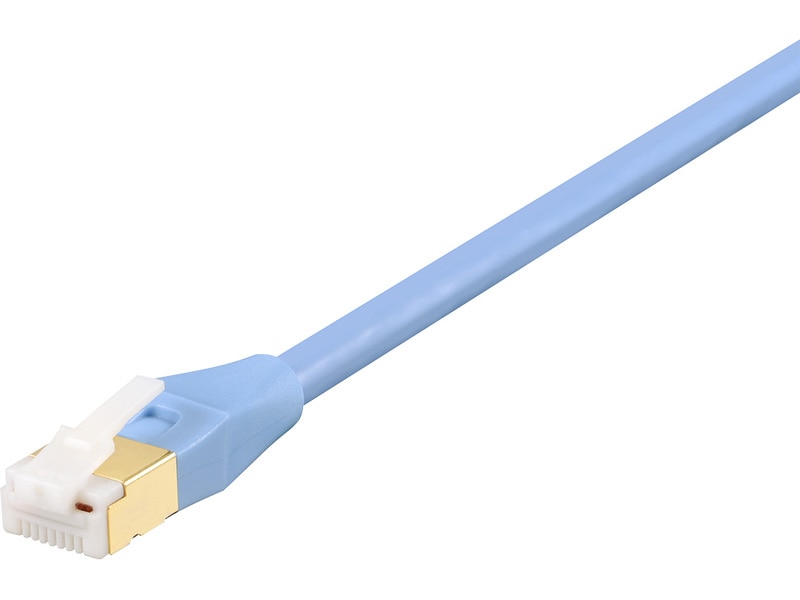 ツメ折れないCat5e LANケーブル STP 15m ブルー