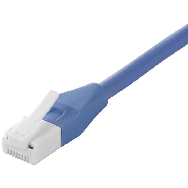 ツメの折れないCat6 LANケーブル 1m ブルー