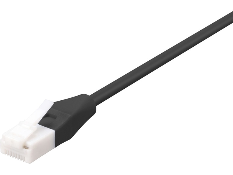 ツメ折れないCat6 LANケーブル やわらか 10m ブラック