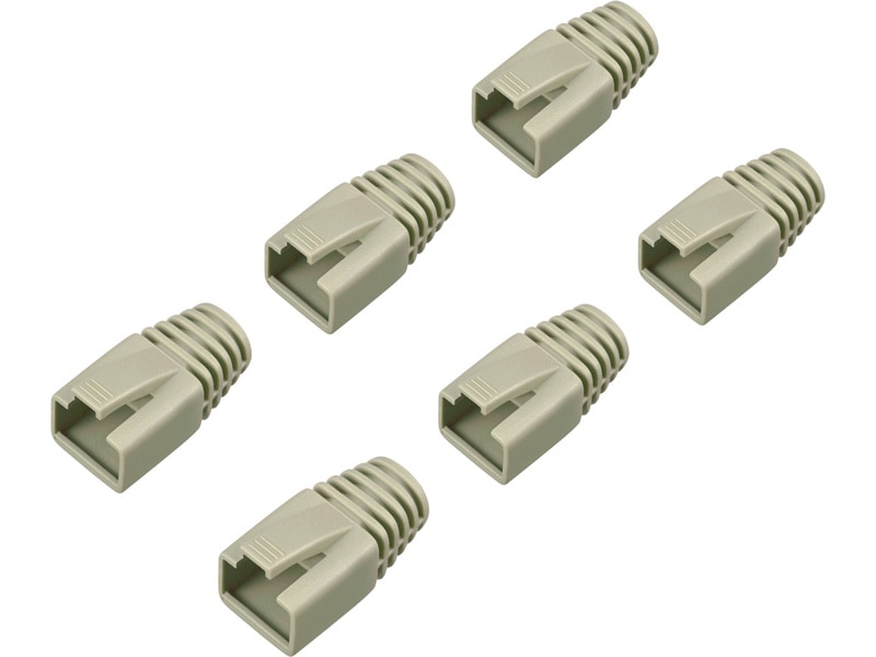 先付け用コネクター保護カバー6個入り ベージュ