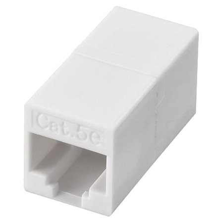 RJ45中継コネクタ Cat5e