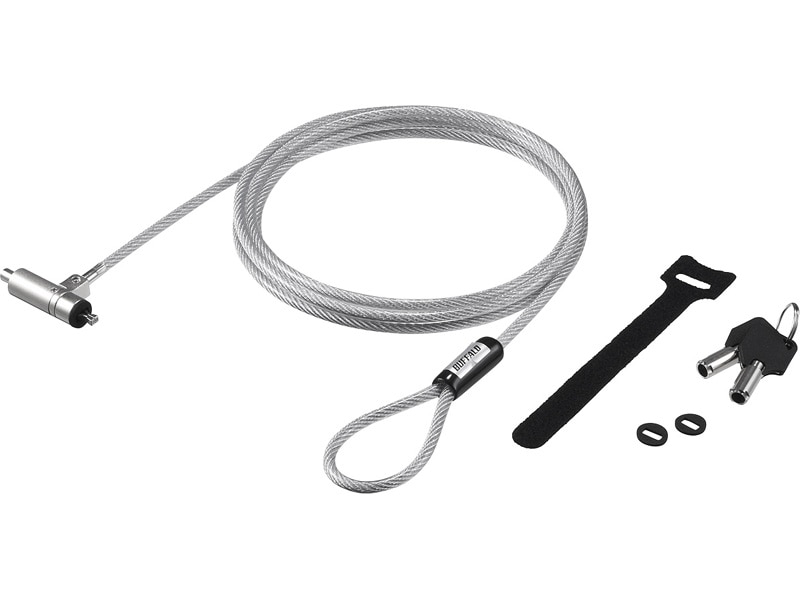 シリンダー錠タイプワイヤーロック NobleWedgeスロット対応 統一キー仕様