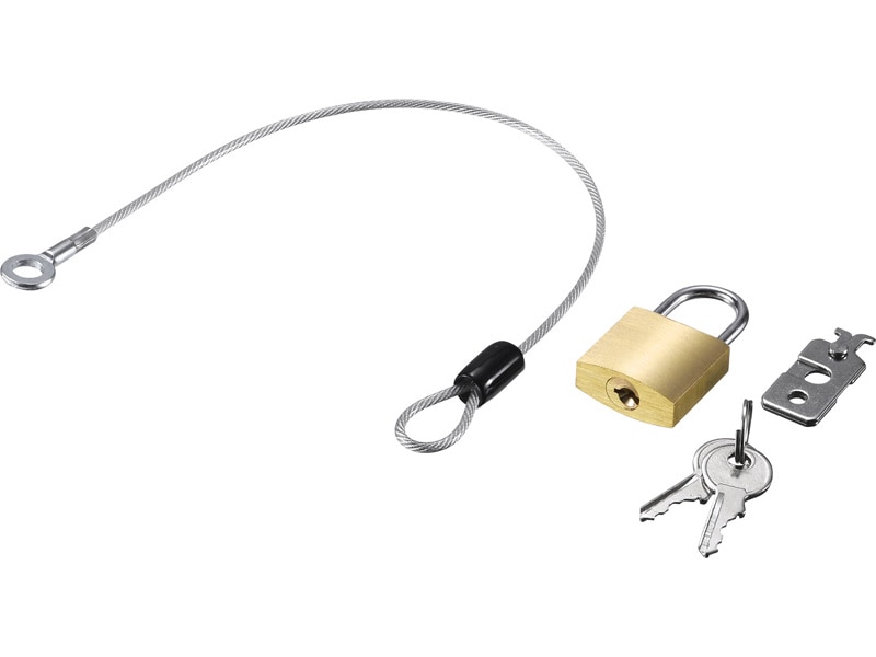 南京錠+サブワイヤー付き 統一キー仕様