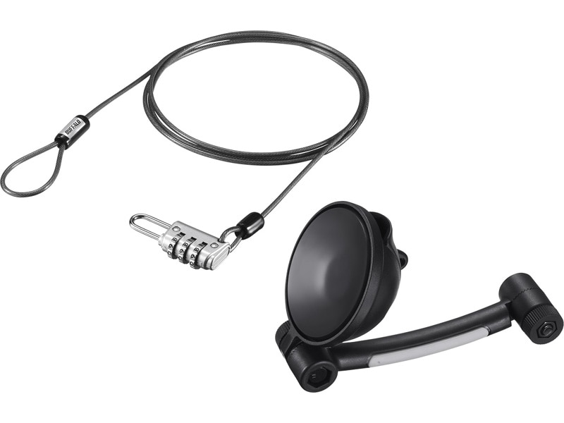 タブレット用セキュリティロック（吸盤式スタンド機能付き）