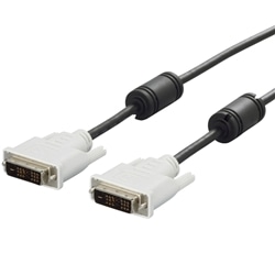 ディスプレイケーブル DVI-D：DVI-D シングルリンク対応 1.0m