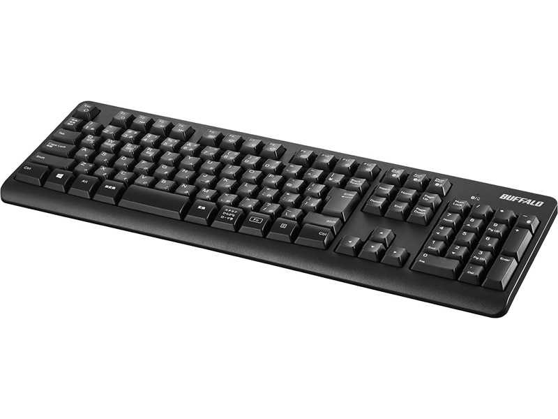 Bluetoothキーボード 抗菌仕様 スタンダード フル ブラック