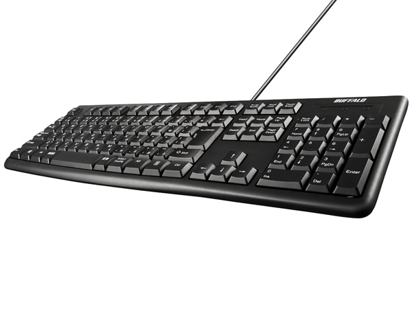 USB接続 有線スタンダードキーボード ブラック