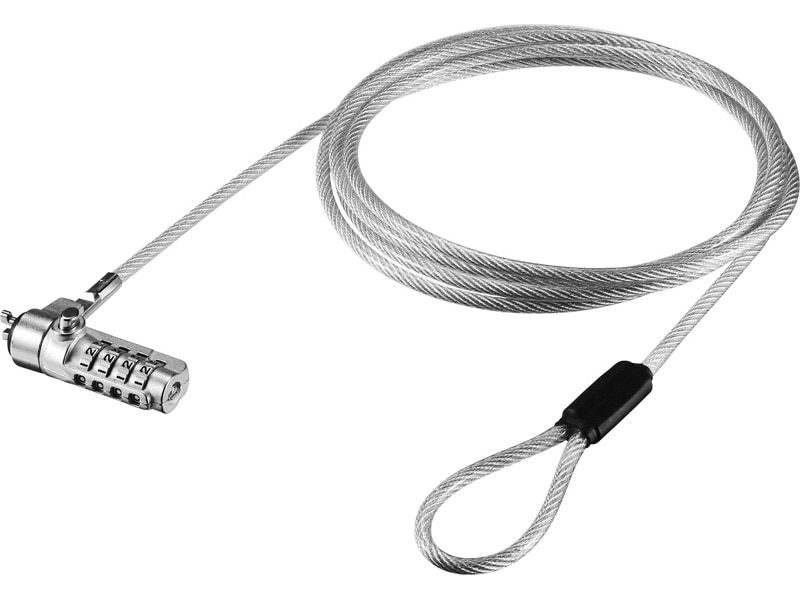 4桁ダイヤル式ワイヤー一体タイプ