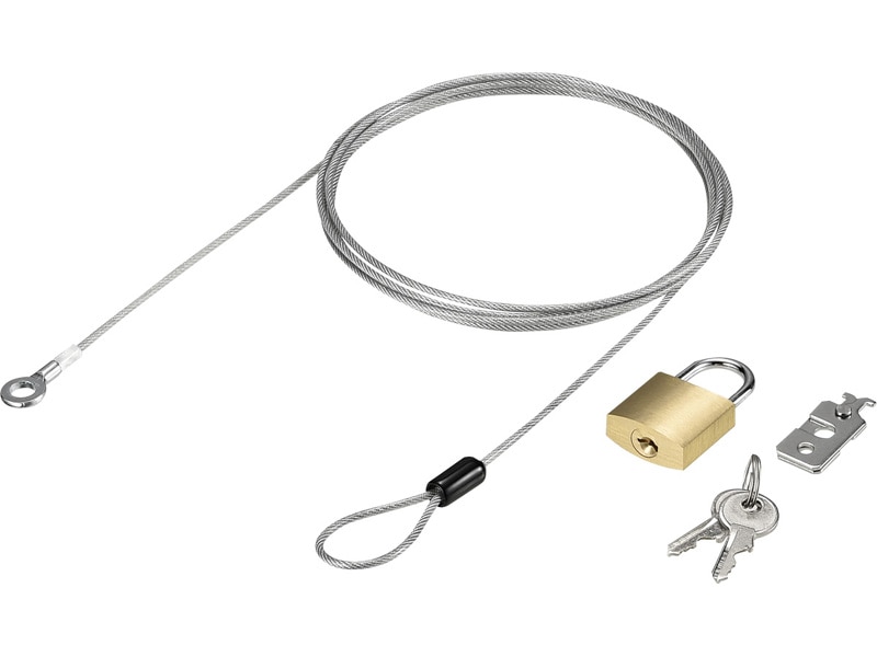 南京錠+ワイヤーセット