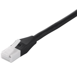 ツメの折れないLANケーブル カテゴリー5e ストレート スタンダード 0.5m ブラック