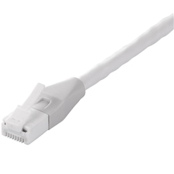 ツメの折れないLANケーブル カテゴリー6 ストレート スタンダード 2m ホワイト
