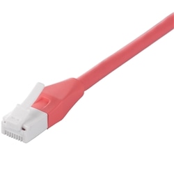 ツメの折れないLANケーブル カテゴリー6 ストレート スタンダード 3m ピンク