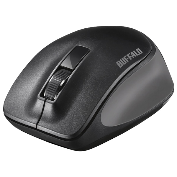 無線 BlueLED 3ボタン プレミアムフィットマウス ブラック