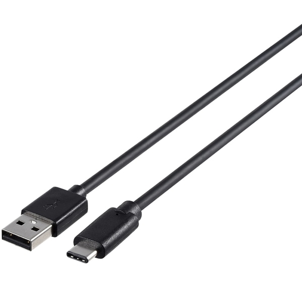 USB2.0ケーブル（A to C） 1.0m ブラック