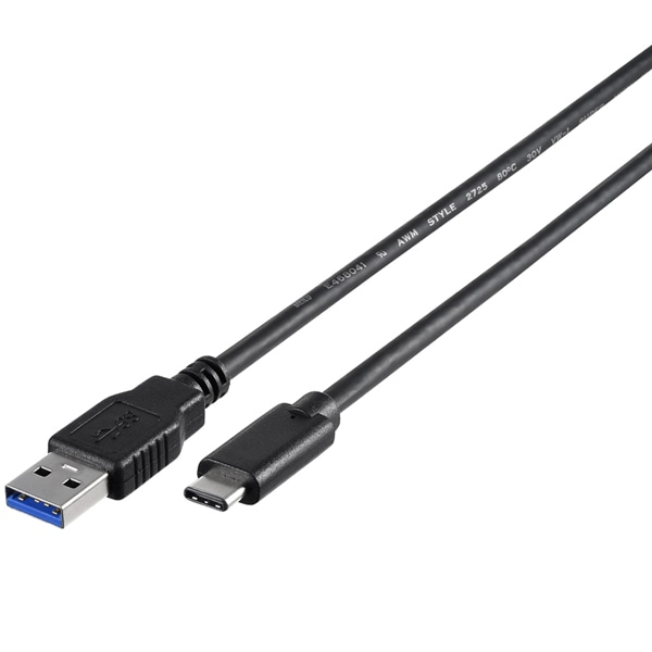 USB3.1 Gen1ケーブル（A to C） 1.5m ブラック