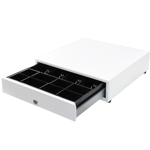 キャッシュドロア（モジュラータイプ） 4B/8C・白