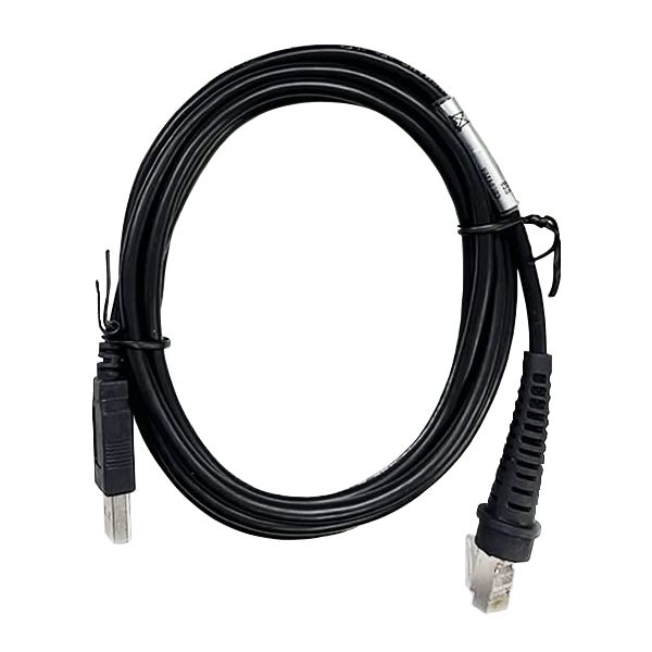 バーコードリーダーBC-NL1100U/2200U/3000Uシリーズ用 USB Type-Aケーブル・黒(2m)