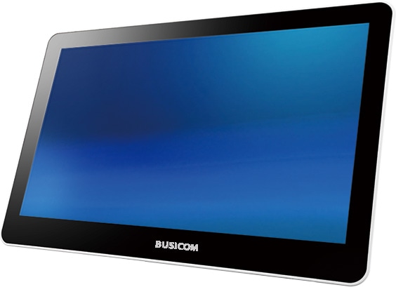 13.3インチLCDタッチパネルモニター(静電容量・Type-C・白)＜スタンド無し＞