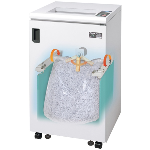 自動梱包機能付シュレッダー 「Assist Pack」